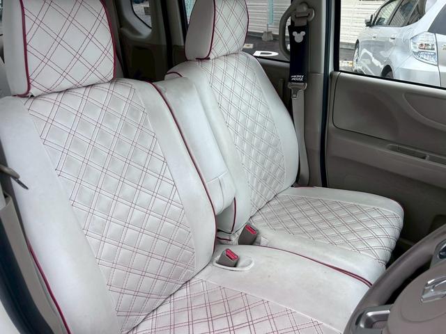 Ｎ－ＢＯＸ Ｇ・Ｌパッケージ　禁煙車　ナビ地デジＴＶ　バックカメラ　片側電動スライドドア　スマートキー　プッシュスターター　白革調シートカバー　社外アルミホイール　車検２年付（6枚目）