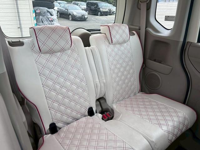 Ｎ－ＢＯＸ Ｇ・Ｌパッケージ　禁煙車　ナビ地デジＴＶ　バックカメラ　片側電動スライドドア　スマートキー　プッシュスターター　白革調シートカバー　社外アルミホイール　車検２年付（11枚目）