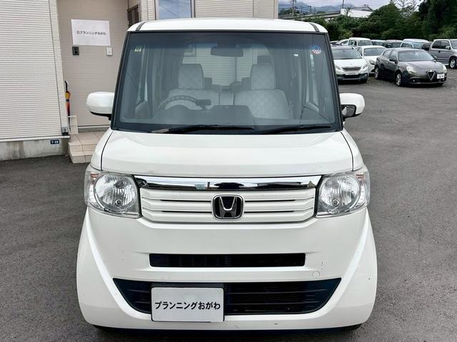 Ｎ－ＢＯＸ Ｇ・Ｌパッケージ　禁煙車　ナビ地デジＴＶ　バックカメラ　片側電動スライドドア　スマートキー　プッシュスターター　白革調シートカバー　社外アルミホイール　車検２年付（16枚目）