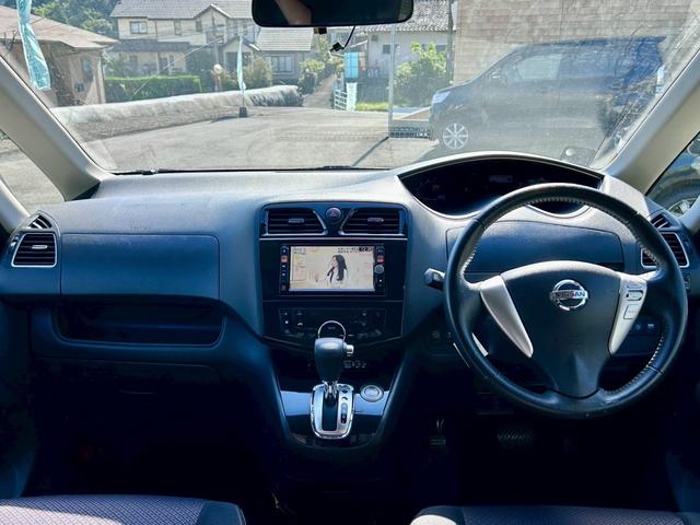 セレナ ハイウェイスター Vセレクション 禁煙車 後席モニター ナビ地デジTV バックカメラ Bluetooth インテリジェントキー ETC プッシュスターター 両側電動スライドドア 社外アルミ アイドリングストップ(6枚目)