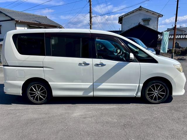 セレナ ハイウェイスター Vセレクション 禁煙車 後席モニター ナビ地デジTV バックカメラ Bluetooth インテリジェントキー ETC プッシュスターター 両側電動スライドドア 社外アルミ アイドリングストップ(26枚目)