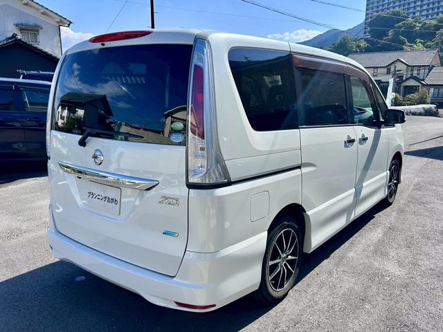 セレナ ハイウェイスター Vセレクション 禁煙車 後席モニター ナビ地デジTV バックカメラ Bluetooth インテリジェントキー ETC プッシュスターター 両側電動スライドドア 社外アルミ アイドリングストップ(27枚目)