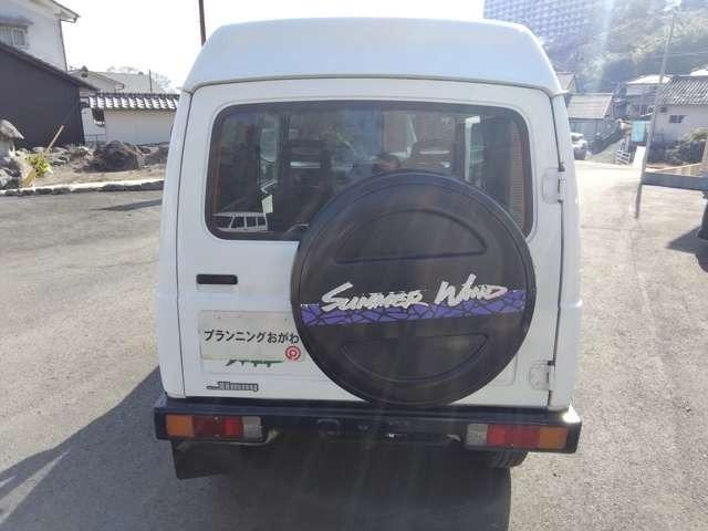 ジムニー インタークーラーターボ　４ＷＤ　パノラミックルーフ　車検２年付　５速ミッション　タイミングベルト・ウォーターポンプ交換　純正ボディサイドステッカー製作貼付（12枚目）