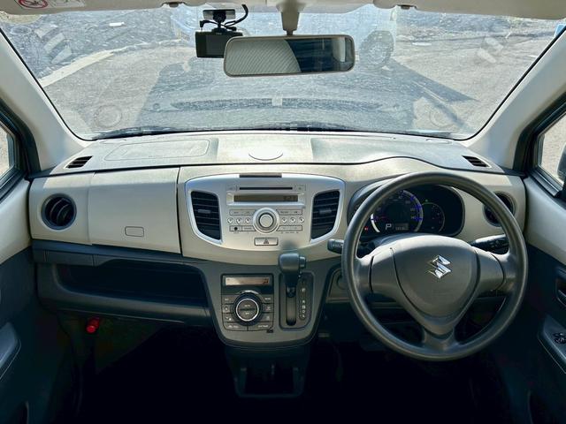 ワゴンR FX 走行58536km 車検2年付 前後ドライブレコーダー キーレスエントリー CDデッキ ベンチシート オートエアコン(6枚目)