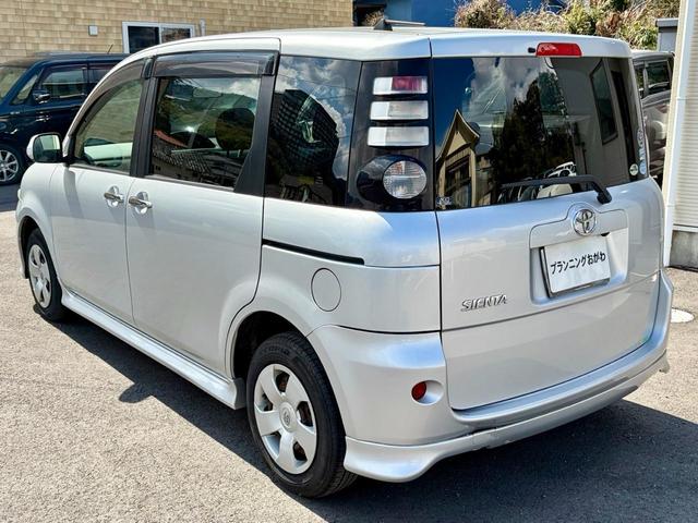 シエンタ Ｘ　Ｓエディション　禁煙車　車検令和９年４月　ナビ地デジＴＶ　バックカメラ　ＥＴＣ　キーレスエントリー　両側スライドドア　７人乗り　純正エアロ（24枚目）