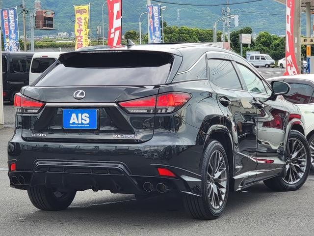 ＲＸ ＲＸ４５０ｈ　Ｆスポーツ　ＴＲＤエアロダイナミクス　黒革　パノラマルーフ　ＴＲＤスポーツマフラー＆リヤデフューザー　２０インチＡＷ　パワートランク　前後ドラレコ　レーダークルーズ　ＢＳＭ　ＨＵＤ　ＰＫＳＢ　Ｍｉｒａｃａｓｔ（26枚目）