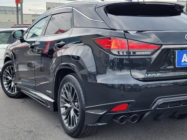 ＲＸ ＲＸ４５０ｈ　Ｆスポーツ　ＴＲＤエアロダイナミクス　黒革　パノラマルーフ　ＴＲＤスポーツマフラー＆リヤデフューザー　２０インチＡＷ　パワートランク　前後ドラレコ　レーダークルーズ　ＢＳＭ　ＨＵＤ　ＰＫＳＢ　Ｍｉｒａｃａｓｔ（29枚目）