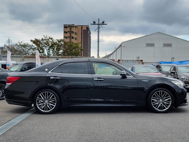 クラウンハイブリッド アスリートG 黒本革 ウッドコンビステアリング スパッタリング18インチ LEDフォグ 前後ドラレコ 全周囲モニター Bluetooth USB シートメモリー シートエアコン イージークローザー TVキャンセラー(22枚目)