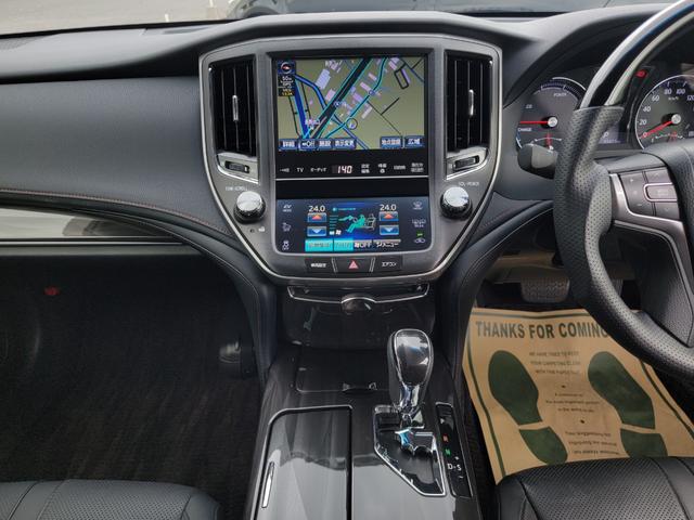 クラウンハイブリッド アスリートG 黒本革 ウッドコンビステアリング スパッタリング18インチ LEDフォグ 前後ドラレコ 全周囲モニター Bluetooth USB シートメモリー シートエアコン イージークローザー TVキャンセラー(41枚目)