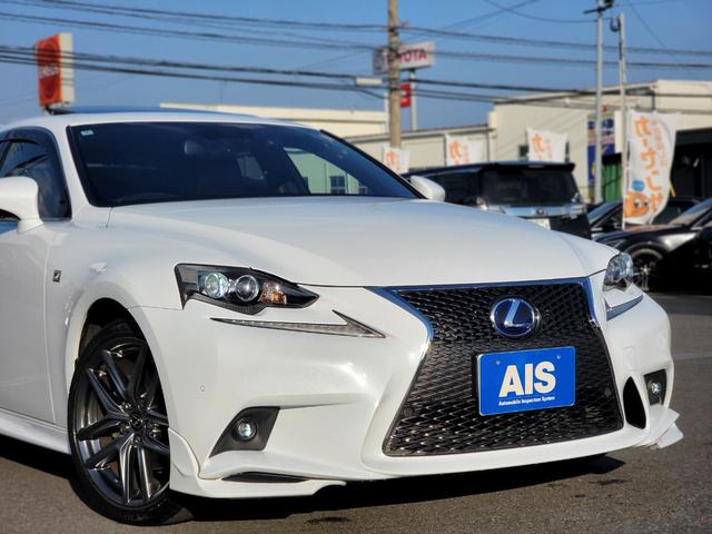 ＩＳ ＩＳ３００ｈ　Ｆスポーツ　ＴＲＤエアロ　マフラー　本革　サンルーフ　ＬＥＤライト＆フォグ　専用１８インチＡＷ　３６０度ドラレコ　Ｂｌｕｅｔｏｏｔｈ　ＵＳＢ　ＴＶキット　シートＡＣ　シートメモリー　クルコン　パドルシフト（20枚目）