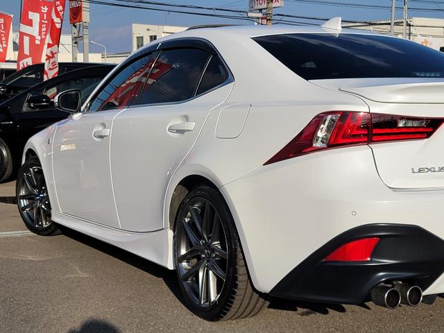 ＩＳ ＩＳ３００ｈ　Ｆスポーツ　ＴＲＤエアロ　マフラー　本革　サンルーフ　ＬＥＤライト＆フォグ　専用１８インチＡＷ　３６０度ドラレコ　Ｂｌｕｅｔｏｏｔｈ　ＵＳＢ　ＴＶキット　シートＡＣ　シートメモリー　クルコン　パドルシフト（30枚目）