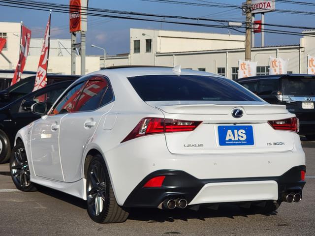 ＩＳ ＩＳ３００ｈ　Ｆスポーツ　ＴＲＤエアロ　マフラー　本革　サンルーフ　ＬＥＤライト＆フォグ　専用１８インチＡＷ　３６０度ドラレコ　Ｂｌｕｅｔｏｏｔｈ　ＵＳＢ　ＴＶキット　シートＡＣ　シートメモリー　クルコン　パドルシフト（31枚目）