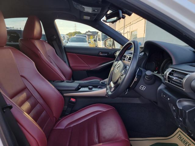 ＩＳ ＩＳ３００ｈ　Ｆスポーツ　ＴＲＤエアロ　マフラー　本革　サンルーフ　ＬＥＤライト＆フォグ　専用１８インチＡＷ　３６０度ドラレコ　Ｂｌｕｅｔｏｏｔｈ　ＵＳＢ　ＴＶキット　シートＡＣ　シートメモリー　クルコン　パドルシフト（33枚目）