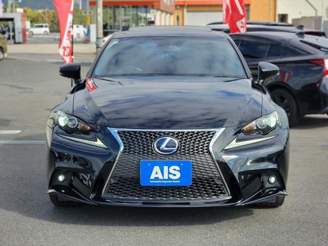 IS IS300h Fスポーツ サンルーフ 専用ブラックレザー 専用18インチAW LEDライト パドルシフト 純正ナビ Bカメラ Bluetooth USB ETC クルーズコントロール クリアランスソナー カードキー(16枚目)