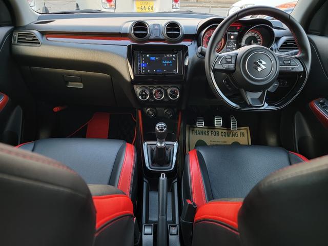 スイフトスポーツ ベースグレード　全方位モニター　Ｂｌｕｅｔｏｏｔｈ　ＵＳＢ　ＡｐｐｌｅＣａｒＰｌａｙ　ＡｎｄｒｏｉｄＡｕｔｏ　ＥＴＣ　シートヒーター　ＬＥＤライト　レーダークルーズ　衝突軽減ブレーキ　車線逸脱制御　Ｐセンサー　ＢＳＭ（8枚目）