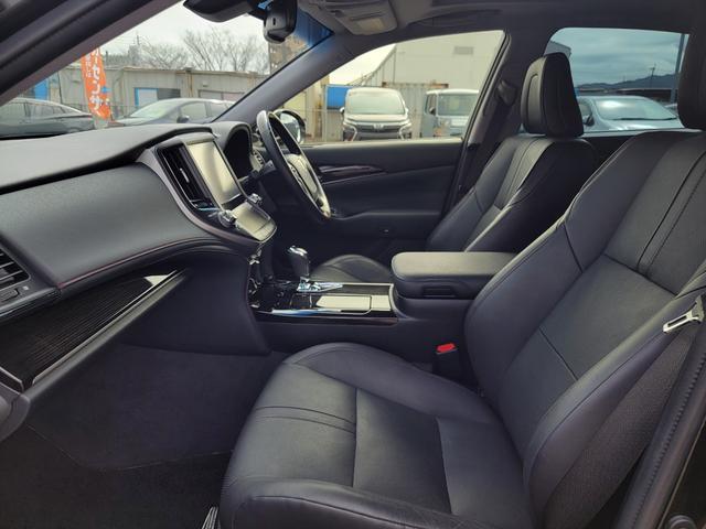 クラウンハイブリッド アスリートＳ　Ｊ－フロンティアリミテッド　禁煙　特別仕様車　専用ブラックスパッタ１８ＡＷ　黒本革　サンルーフ　Ｂｌｕｅｔｏｏｔｈ　ＵＳＢ　ＴＶキット　ドラレコ　ＬＥＤライト＆フォグ　シートＡＣ　ステアリングヒーター　イージークローザー（53枚目）