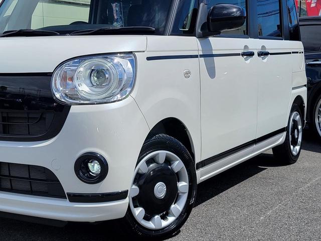 ムーヴキャンバス ＧブラックアクセントＶＳ　ＳＡＩＩＩ　特別仕様車　両側Ｐスライド　全方位Ｍ　ナビ　Ｂｌｕｅｔｏｏｔｈ　ＵＳＢ　シートヒーター　ベンチシート　ＬＥＤライト＆フォグ　衝突軽減ブレーキ　アクセル踏み間違い防止　車線逸脱制御　オートマチックＨＢ（15枚目）