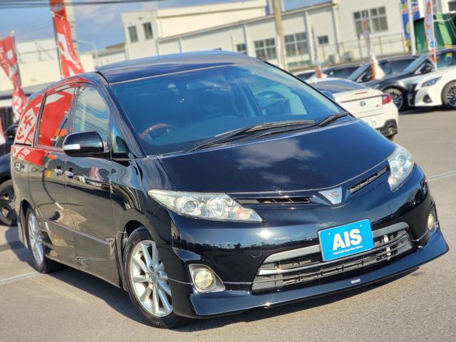 エスティマ ２．４アエラス　Ｇエディション　モデリスタエアロ　車高調　ツインムーンルーフ　両側パワースライド　ＨＤＭＩ　Ｂｌｕｅｔｏｏｔｈ　ＵＳＢ　スマートキー＆プッシュスタート　クルーズコントロール　ステアリングリモコン（18枚目）