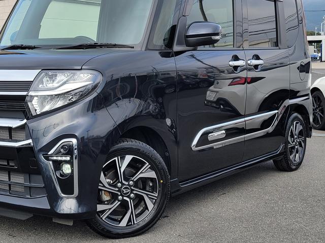 タント カスタムＸスタイルセレクション　両側パワースライド　ナビ　Ｂカメラ　Ｂｌｕｅｔｏｏｔｈ　ＵＳＢ　ＴＶキット　シートヒーター　シートバックテーブル　ロールサンシェード　ＬＥＤライト＆フォグ　衝突軽減ブレーキ　車線逸脱制御　Ｐセンサー（15枚目）