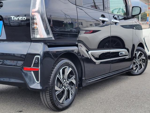 タント カスタムＸスタイルセレクション　両側パワースライド　ナビ　Ｂカメラ　Ｂｌｕｅｔｏｏｔｈ　ＵＳＢ　ＴＶキット　シートヒーター　シートバックテーブル　ロールサンシェード　ＬＥＤライト＆フォグ　衝突軽減ブレーキ　車線逸脱制御　Ｐセンサー（28枚目）