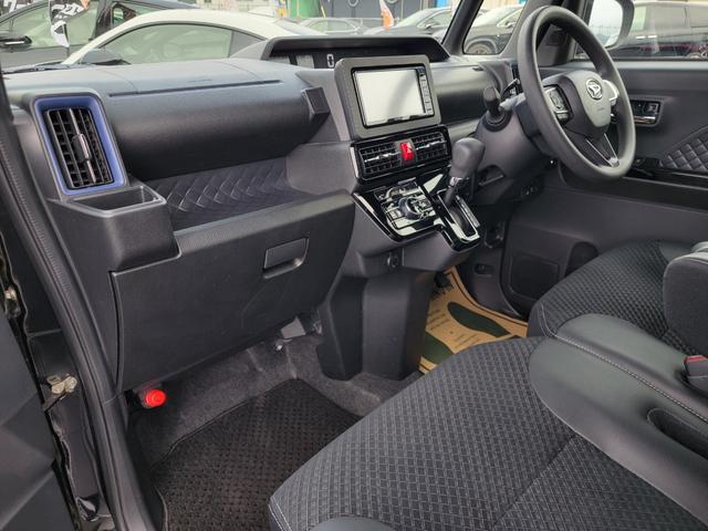 タント カスタムＸスタイルセレクション　両側パワースライド　ナビ　Ｂカメラ　Ｂｌｕｅｔｏｏｔｈ　ＵＳＢ　ＴＶキット　シートヒーター　シートバックテーブル　ロールサンシェード　ＬＥＤライト＆フォグ　衝突軽減ブレーキ　車線逸脱制御　Ｐセンサー（46枚目）