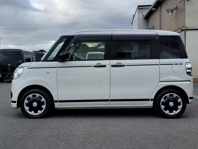 ムーヴキャンバス GブラックアクセントVS SAIII 特別仕様車 禁煙 両側Pスライド ナビ HDMI Bluetooth USB 全周囲M ドラレコ TVキット シートヒーター LEDライト&フォグ 衝突軽減ブレーキ 車線逸脱制御 オートマチックHB(24枚目)