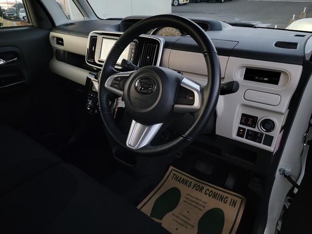 ムーヴキャンバス GブラックアクセントVS SAIII 特別仕様車 禁煙 両側Pスライド ナビ HDMI Bluetooth USB 全周囲M ドラレコ TVキット シートヒーター LEDライト&フォグ 衝突軽減ブレーキ 車線逸脱制御 オートマチックHB(34枚目)