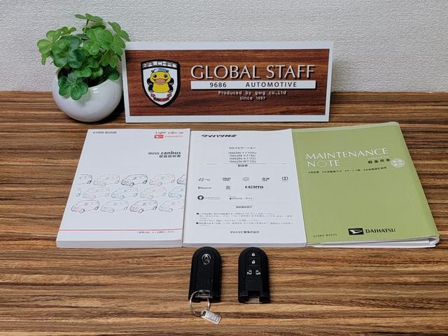 ムーヴキャンバス GブラックアクセントVS SAIII 特別仕様車 禁煙 両側Pスライド ナビ HDMI Bluetooth USB 全周囲M ドラレコ TVキット シートヒーター LEDライト&フォグ 衝突軽減ブレーキ 車線逸脱制御 オートマチックHB(54枚目)