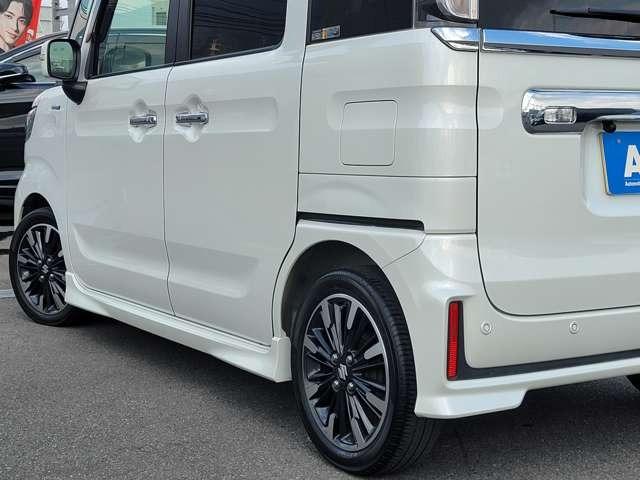 スペーシアカスタム ハイブリッドＸＳターボ　ナビ　Ｂカメラ　ＨＤＭＩ　Ｂｌｕｅｔｏｏｔｈ　ＵＳＢ　ＥＴＣ　ドラレコ　両側Ｐスライド　ハーフレザー　シートヒーター　クルコン　ＬＥＤライト＆フォグ　衝突軽減ブレーキ　車線逸脱制御　障害物センサー（30枚目）