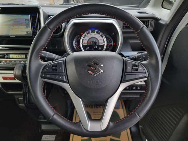 スペーシアカスタム ハイブリッドＸＳターボ　ナビ　Ｂカメラ　ＨＤＭＩ　Ｂｌｕｅｔｏｏｔｈ　ＵＳＢ　ＥＴＣ　ドラレコ　両側Ｐスライド　ハーフレザー　シートヒーター　クルコン　ＬＥＤライト＆フォグ　衝突軽減ブレーキ　車線逸脱制御　障害物センサー（35枚目）