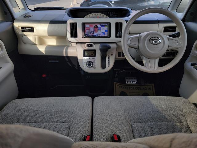 ムーヴキャンバス X SAII 1オーナー車 ミケロッティディーン14インチアルミホイール メモリーナビ USB ドラレコ ETC スマートキー オートリトラミラー ベンチシート 衝突軽減ブレーキ 車線逸脱制御装置(6枚目)