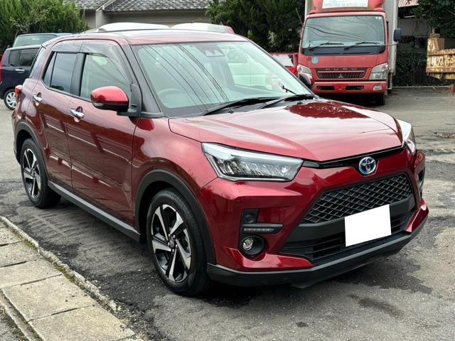 ライズ ハイブリッドＺ　バックカメラ、ステアリングスイッチ、クルーズコントロール、パーキングセンサー、電動パーキングブレーキ、シートヒーター（4枚目）