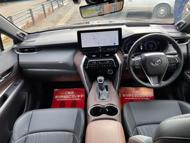 ハリアーハイブリッド Z ナビ バックモニター 全周囲カメラ エアロ スマートキー LEDヘッドライト クルーズコントロール 純正アルミ 電動リアゲート(16枚目)