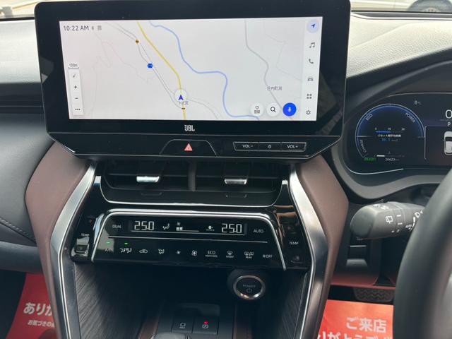 ハリアーハイブリッド Z ナビ バックモニター 全周囲カメラ エアロ スマートキー LEDヘッドライト クルーズコントロール 純正アルミ 電動リアゲート(20枚目)