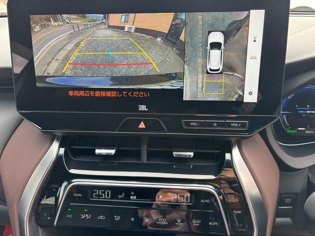 ハリアーハイブリッド Z ナビ バックモニター 全周囲カメラ エアロ スマートキー LEDヘッドライト クルーズコントロール 純正アルミ 電動リアゲート(21枚目)