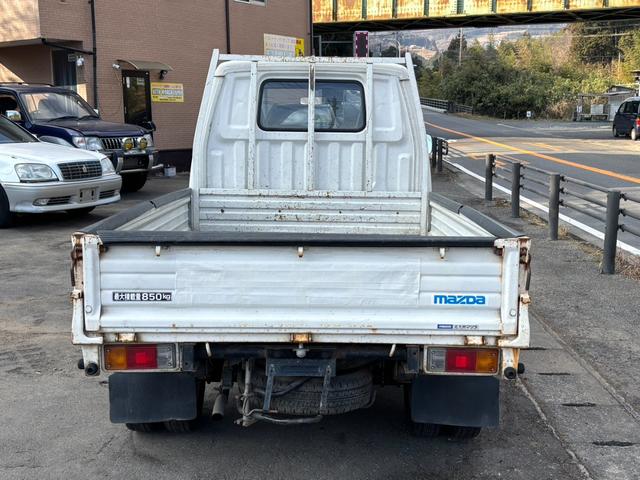 ボンゴトラック ベースグレード　５速マニュアル　パワステ　３方開　積載量８５０ｋｇ　リアＷタイヤ（7枚目）