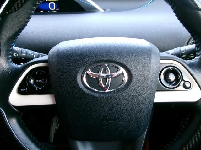 プリウス S 1年保証 SDナビ 地デジTV バックカメラ Bluetooth接続 プッシュスタート スマートキー2個 ETC ユーザー買取(19枚目)