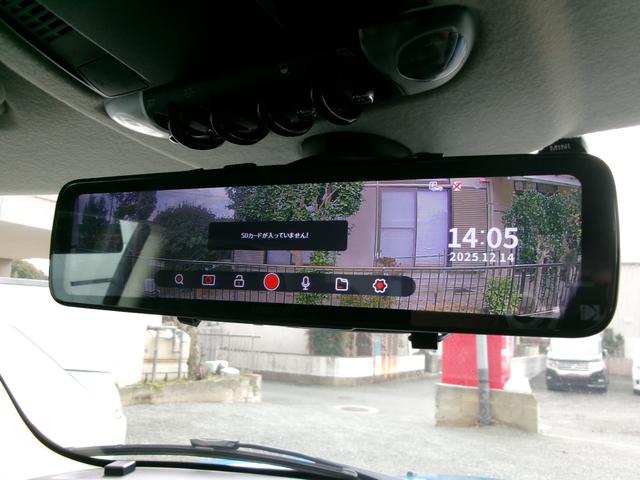 MINI クーパー クラブマン 1年保証付 禁煙車 ポータブルナビ デジタルルームミラー型ドラレコ キーレス2個 HID ETC ユーザー買取(17枚目)