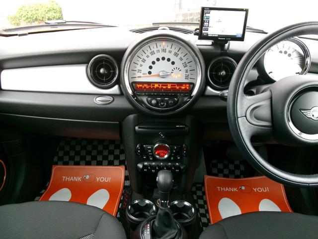 MINI クーパー クラブマン 1年保証付 禁煙車 ポータブルナビ デジタルルームミラー型ドラレコ キーレス2個 HID ETC ユーザー買取(22枚目)