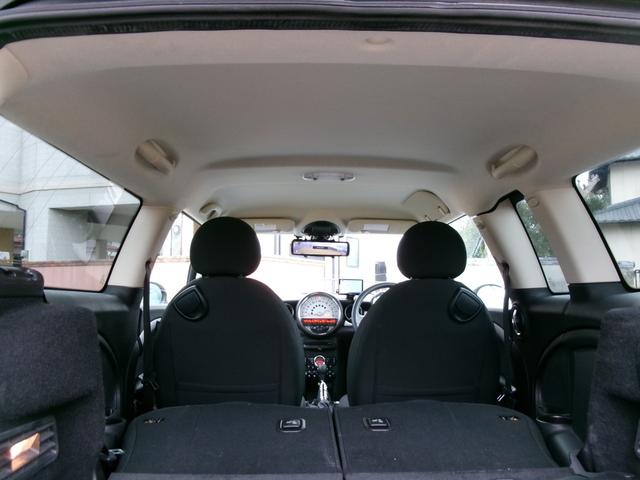 MINI クーパー クラブマン 1年保証付 禁煙車 ポータブルナビ デジタルルームミラー型ドラレコ キーレス2個 HID ETC ユーザー買取(28枚目)
