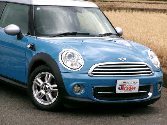 MINI クーパー クラブマン 1年保証付 禁煙車 ポータブルナビ デジタルルームミラー型ドラレコ キーレス2個 HID ETC ユーザー買取(31枚目)