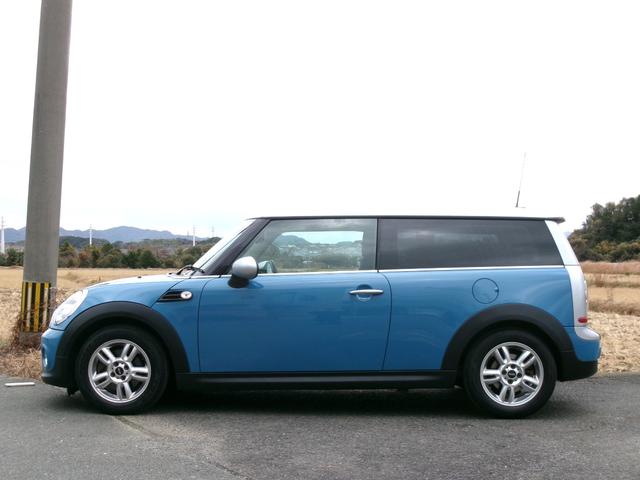 MINI クーパー クラブマン 1年保証付 禁煙車 ポータブルナビ デジタルルームミラー型ドラレコ キーレス2個 HID ETC ユーザー買取(43枚目)