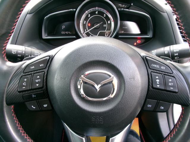 アクセラスポーツ ＸＤ　１年保証付　サンルーフ　ハーフレザーシート　純正ＳＤナビ　バックカメラ　Ｂｌｕｅｔｏｏｔｈ接続　プッシュスタート　ディーラーオートオークション仕入れ（17枚目）