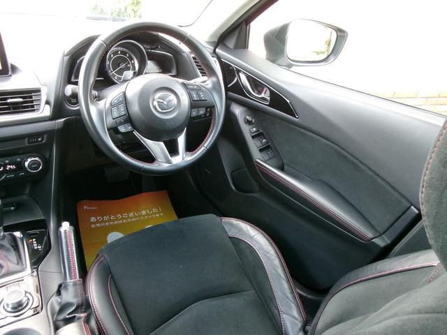 アクセラスポーツ ＸＤ　１年保証付　サンルーフ　ハーフレザーシート　純正ＳＤナビ　バックカメラ　Ｂｌｕｅｔｏｏｔｈ接続　プッシュスタート　ディーラーオートオークション仕入れ（26枚目）