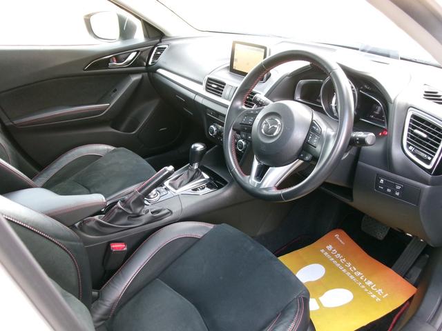 アクセラスポーツ ＸＤ　１年保証付　サンルーフ　ハーフレザーシート　純正ＳＤナビ　バックカメラ　Ｂｌｕｅｔｏｏｔｈ接続　プッシュスタート　ディーラーオートオークション仕入れ（27枚目）