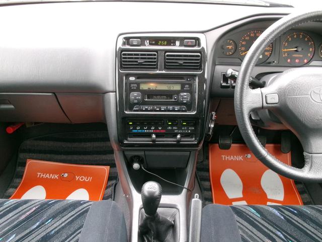 カリーナ ＧＴ　ＧＴ　５ＭＴ　４Ａ－ＧＥエンジン　クラッチ整備交換済Ｒ６．２　ＲＡＹＳ１６インチアルミホイール　キーレス　ＥＴＣ　ユーザー買取（18枚目）