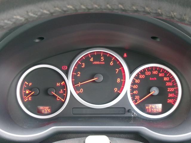 インプレッサ ＷＲＸ　５ＭＴ　ブリッツ車高調　Ｂｌｕｅｔｏｏｔｈオーディオ　バックカメラ　ＷＯＲＫ１８ＡＷ　キーレス　ＥＴＣ　ＨＩＤ　タイミングベルト交換済　ラジエター交換済　オルタネーター交換済　ユーザー買取（60枚目）
