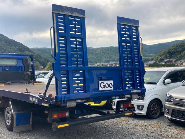 極東フラトップ 特注幅広対応サイドアオリ無し車 荷台内寸214cm ディーゼルターボ リモコン ETC メモリーナビ ウインチ 電動格納ミラー エアコン 点検記録簿 パワステ 運転手席エアバッグ(8枚目)