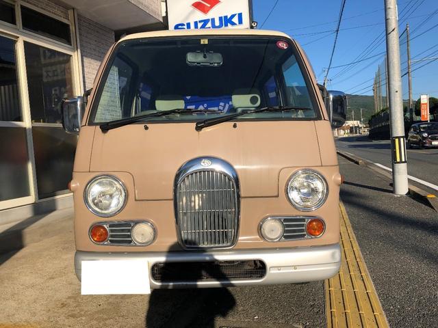 スバル サンバーディアス ｋｖ系 商用 ディアス クラシック ベージュツートン ５速マニュアル ２ｗｄ エアコン タイミングベルト交換済み 車中泊 中古車検索 くるまのニュース