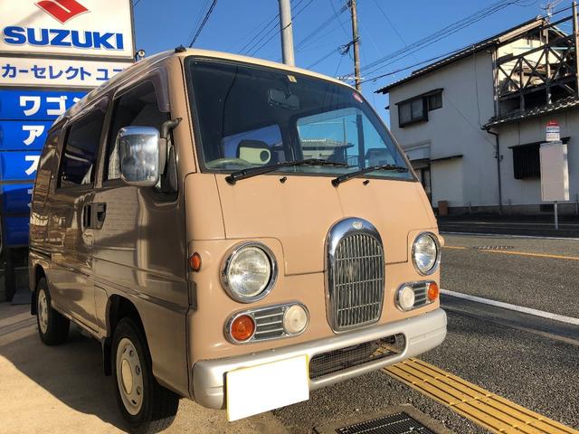 スバル サンバーディアス ｋｖ系 商用 ディアス クラシック ベージュツートン ５速マニュアル ２ｗｄ エアコン タイミングベルト交換済み 車中泊 中古車検索 くるまのニュース